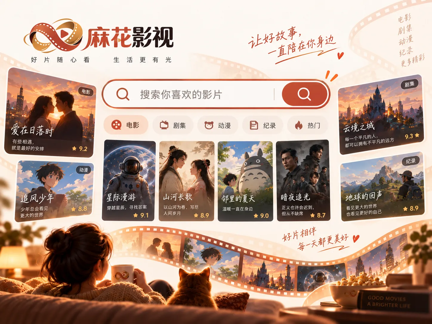 影视内容站内搜索与筛选